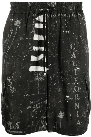 AMIRI Bermudas mit abstraktem Print
