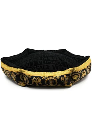 VERSACE Heimtierbett mit Logo-Print