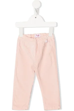 Il gufo Chinos - Elasticated-waist cotton trousers
