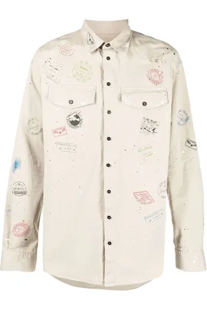 Dsquared2 Hemd mit Stempel-Print