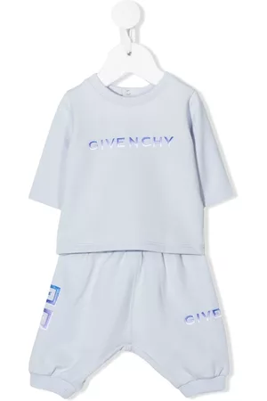 Givenchy Outfit Sets - Logo-embroidered jersey trouser set