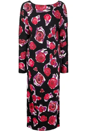 Marni Kleid mit Rosen-Print