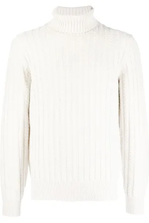 BRIONI Kaschmirpullover mit Rollkragen