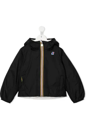 K-Way Wendbare Jacke mit Logo-Patch