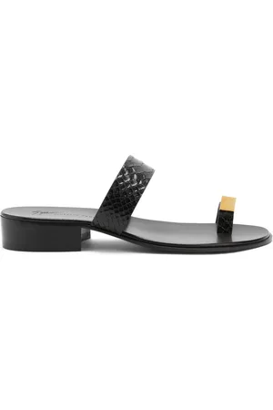 Giuseppe Zanotti Bardack Sandalen mit Schlangen-Optik