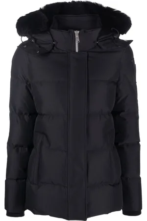 Moose Knuckles Daunenjacke mit Shearling-Futter
