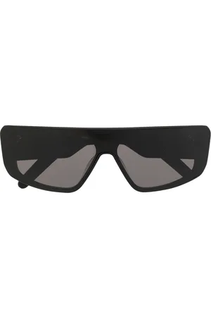 Rick Owens Sonnenbrille mit flacher Oberseite