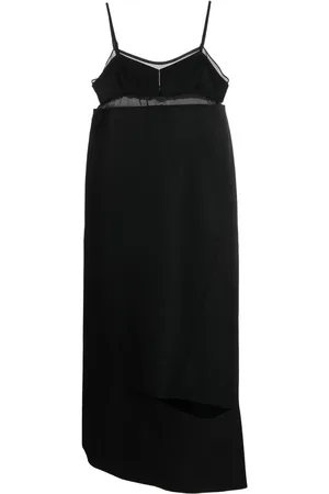 SACAI Asymmetrisches Midikleid mit Cut-Out