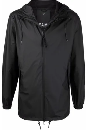 Rains Kapuzenjacke mit Kordelzug