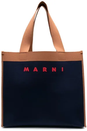 Marni Handtasche mit Logo-Print