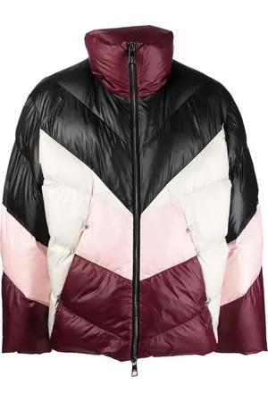 Neil Barrett Gefütterte Jacke in Colour-Block-Optik