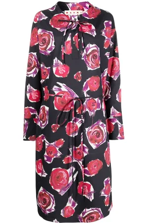 Marni Kleid mit Rosen-Print