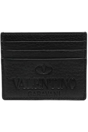 VALENTINO GARAVANI Kartenetui mit Logo-Prägung