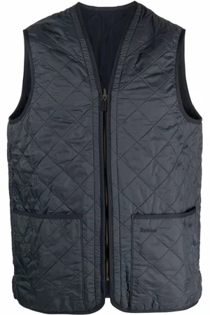 Barbour Gesteppte Weste mit Beuteltaschen
