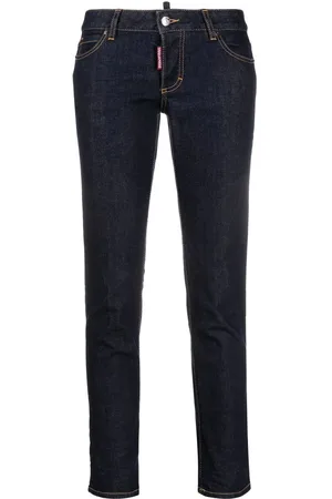 Dsquared2 Kurz geschnittene Slim-Fit-Jeans