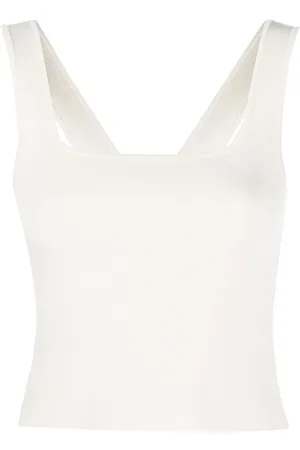 MATTEAU Top mit eckigem Ausschnitt
