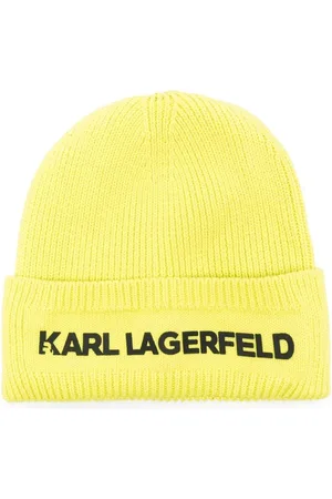 Karl Lagerfeld Jungen Hüte - Logo-print knitted beanie