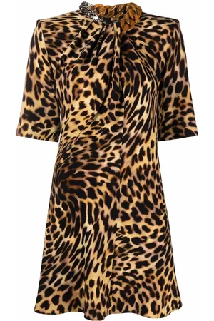Stella McCartney Kleid mit Leoparden-Print