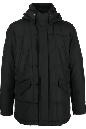 Woolrich Daunenmantel mit Kapuze