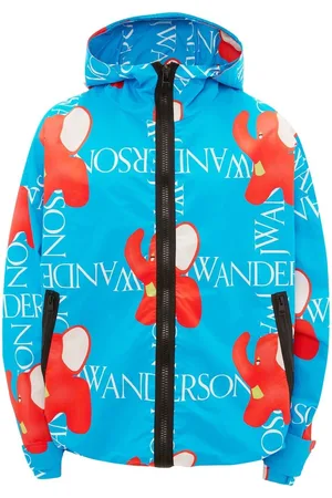 J.W.Anderson Kapuzenjacke mit Logo-Print