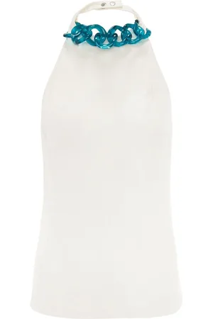 J.W.Anderson Neckholder-Top mit Zierkette