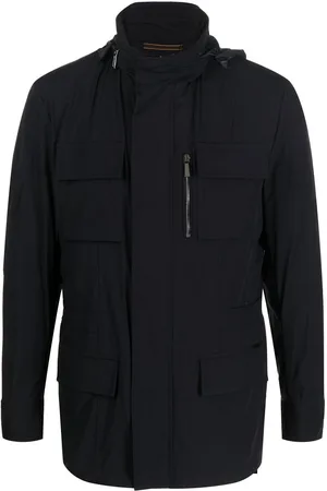 MOORER Manolo-KN Jacke im Utility-Look