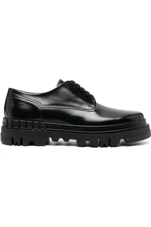 santoni Derby-Schuhe mit Profilsohle