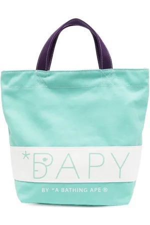 BAPY Logo-print beach bag