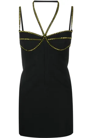 The Attico Minikleid mit Kristallen
