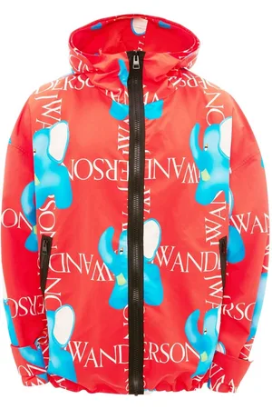 J.W.Anderson Kapuzenjacke mit Logo-Print