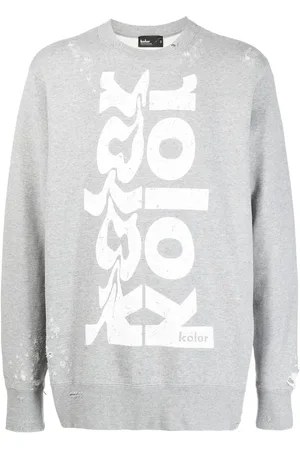 Kolor Sweatshirt in Distressed-Optik