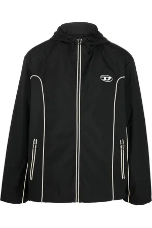 Diesel J-Hives Windbreaker mit Logo-Applikation
