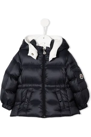 Moncler Daunenjacke mit Logo-Patch