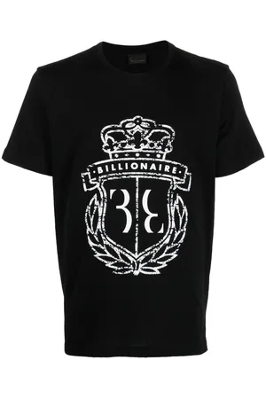 BILLIONAIRE T-Shirt mit Logo-Print