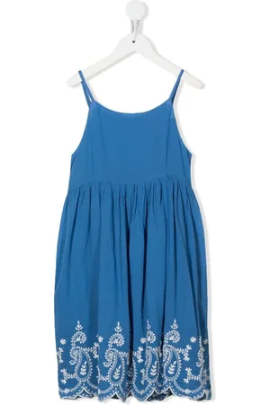 Ralph Lauren TEEN Kleid mit Blumenstickerei