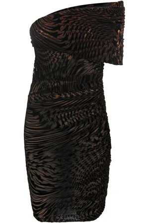 MUGLER Schulterfreies Minikleid