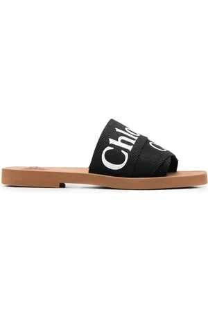Chloé Sandalen mit Logo-Riemen