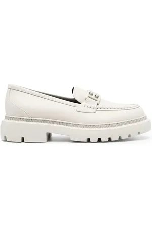 Bally Loafer mit Logo-Schild