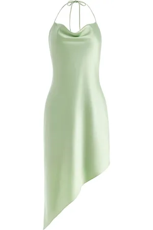 ALICE+OLIVIA Asymmetrisches Harmony Kleid