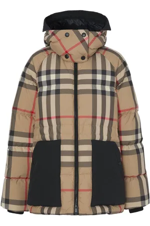 Burberry Daunenjacke mit Vintage-Check