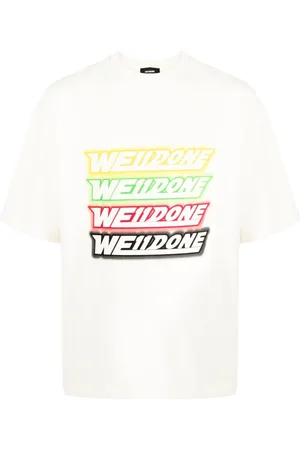 We11 Done T-Shirt mit Logo-Print