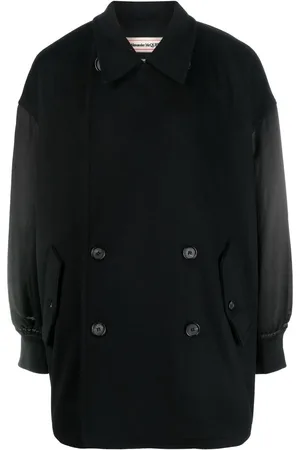 Alexander McQueen Doppelreihiger Mantel