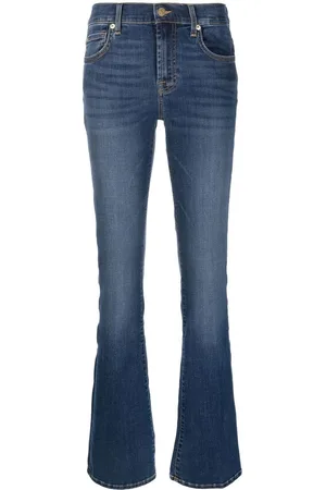 7 for all Mankind Halbhohe Bootcut-Jeans