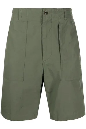 ENGINEERED GARMENTS Gerade High-Waist-Shorts