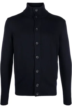 ZANONE Cardigan mit Stehkragen