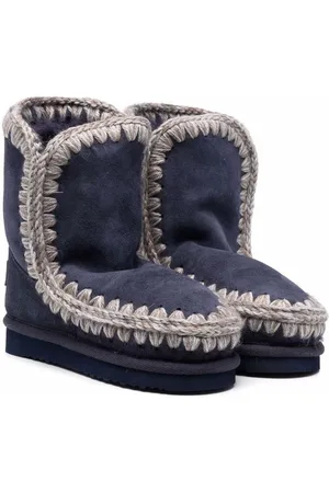 Mou Stiefel mit Kontrastnähten