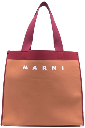 Marni Handtasche mit Logo-Print