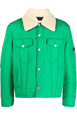 AMBUSH Jacke mit Shearling-Besatz