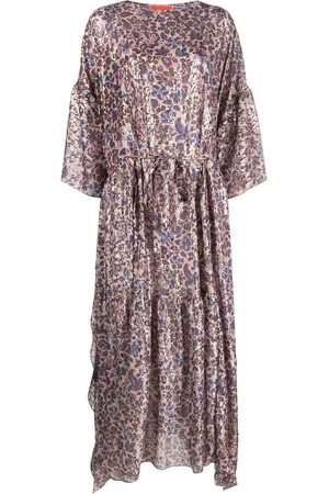 La DoubleJ Cascata Jacquard-Kaftankleid