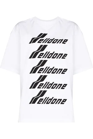 We11 Done T-Shirt mit Logo-Print
